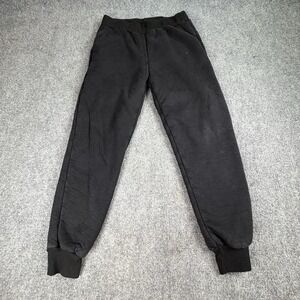 YeoKou Jogger Pants Sherpa Lined Women's L Black Cozy Loungewear Sweatpants Warm